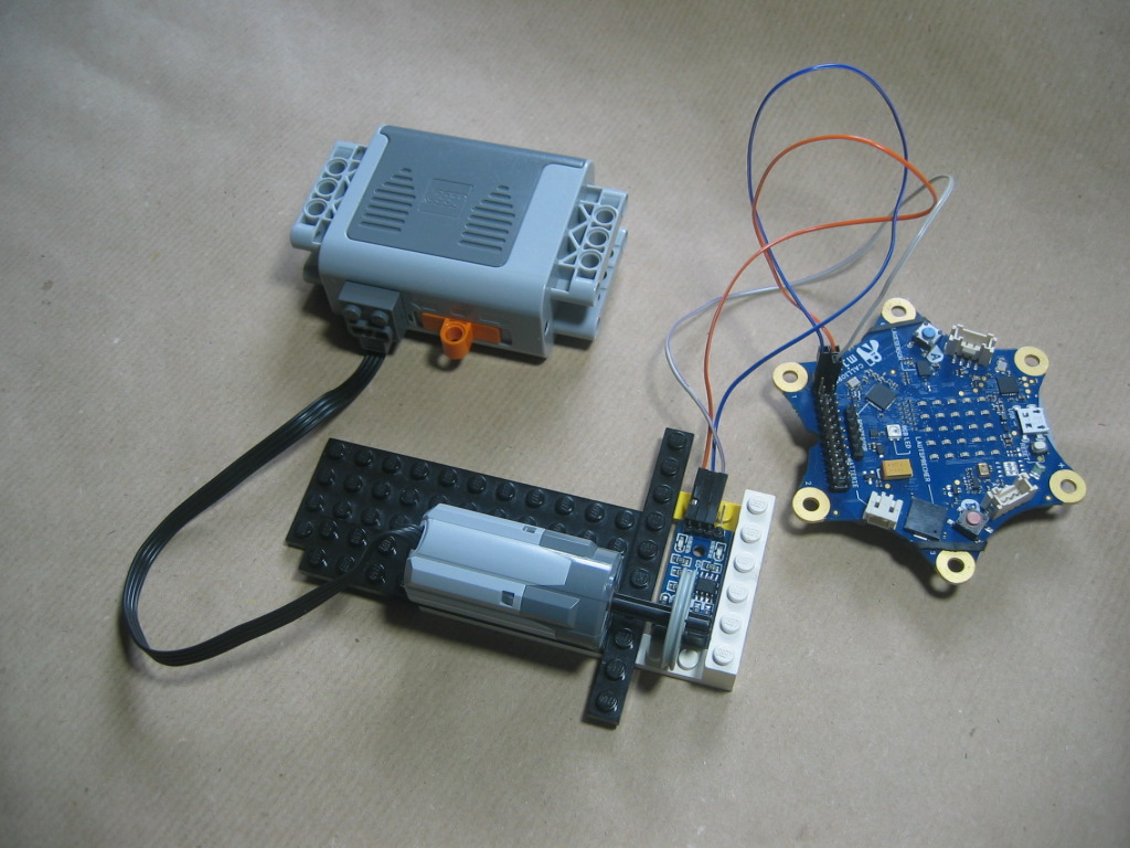 Minimaler Testaufbau Speedsensor