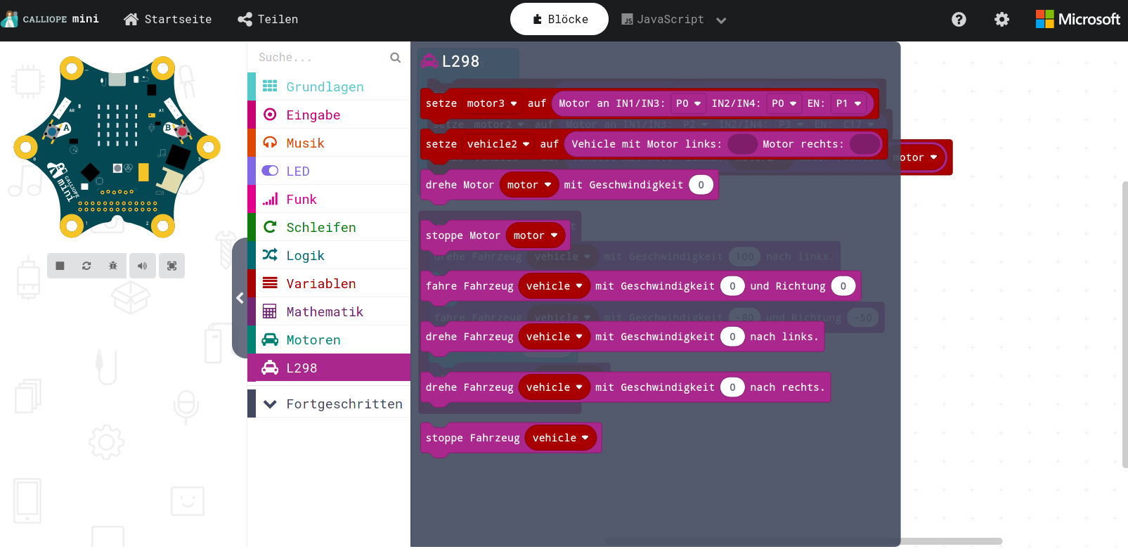 Github in Makecode